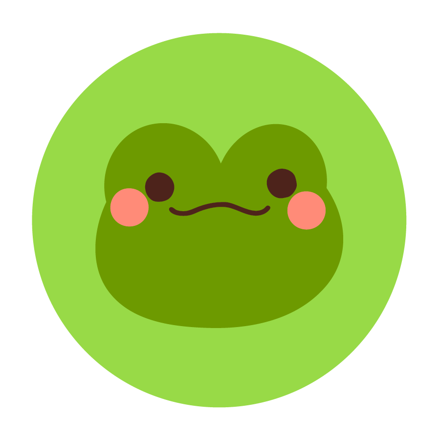 Cheeks the Frog