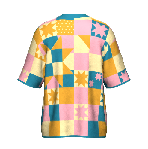 The Jester's Quilt Knit Short Sleeve