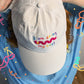 Doing my Best Embroidered Pastel baseball hat