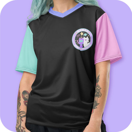 Kawaii Space Program unisex Jersey T-Shirt 2XS-6XL