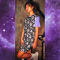 Friends in Space Frillability Collection T-shirt dress 2XS-6XL