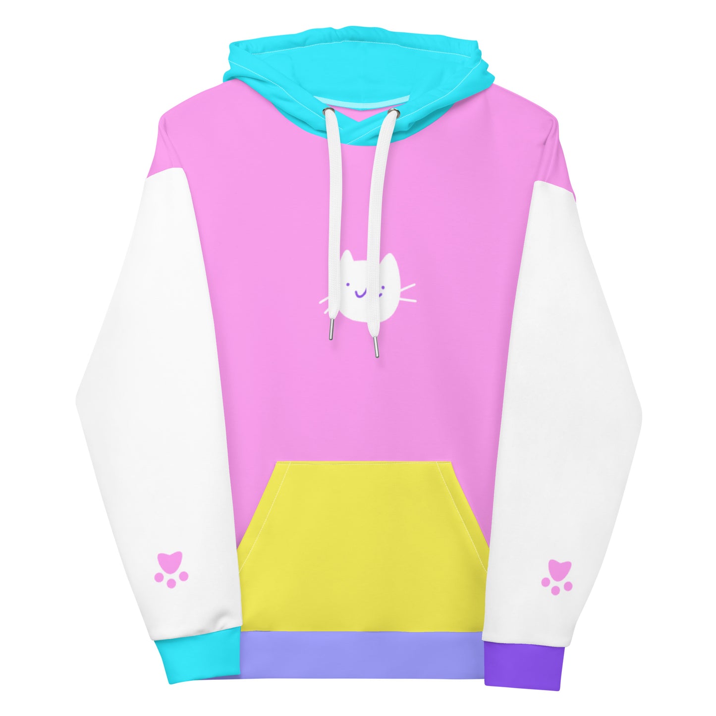 Noodlecat Nostalgic Neon Hoodie 2XS- 6XL