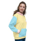 Pastel Colorblock Clown Hoodie - Have a Nice Day Clowncore Unisex Hoodie 2XS-6XL