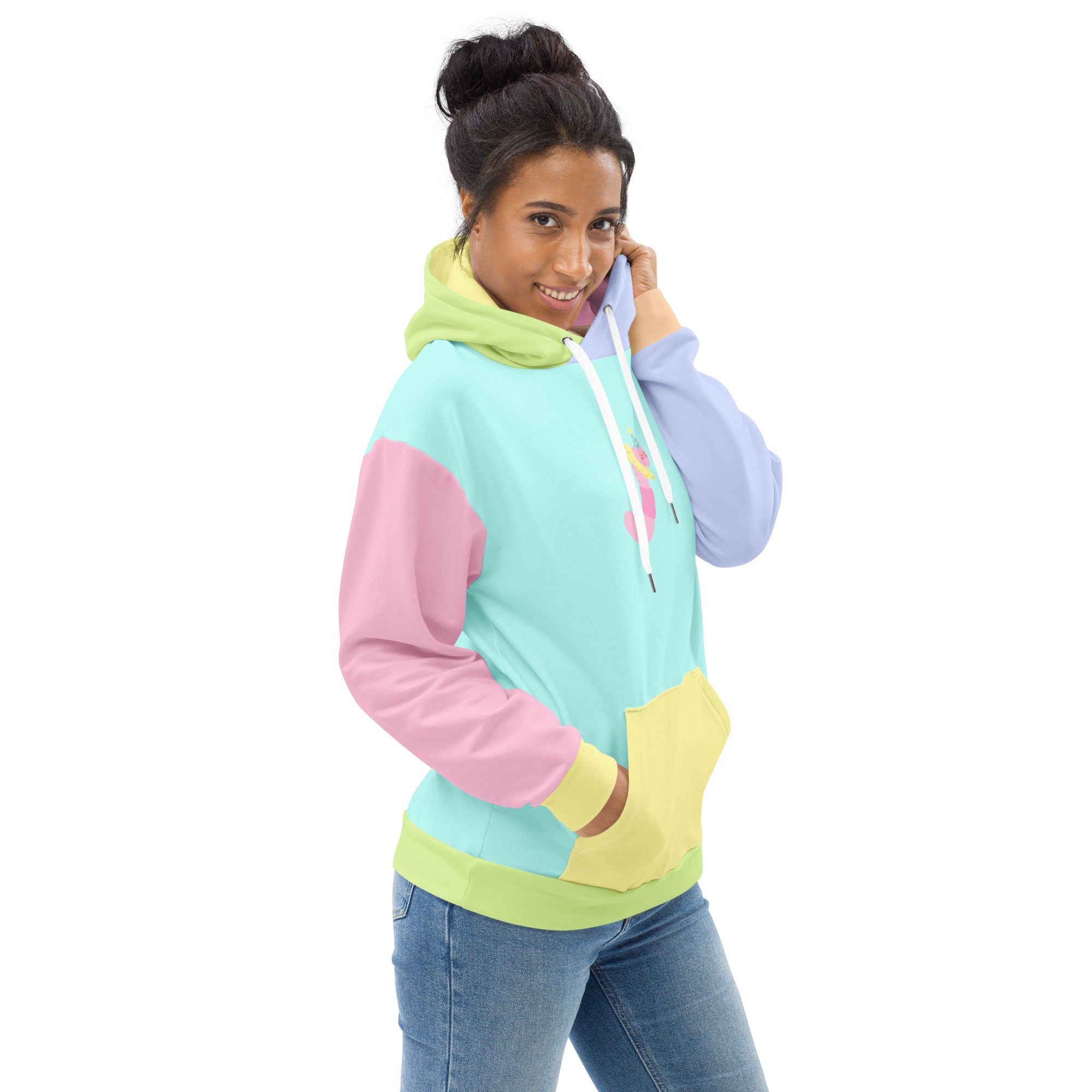 Pastel shop rainbow hoodie