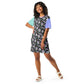 Friends in Space Frillability Collection T-shirt dress 2XS-6XL