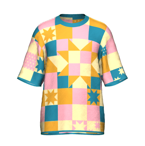 The Jester's Quilt Knit Short Sleeve