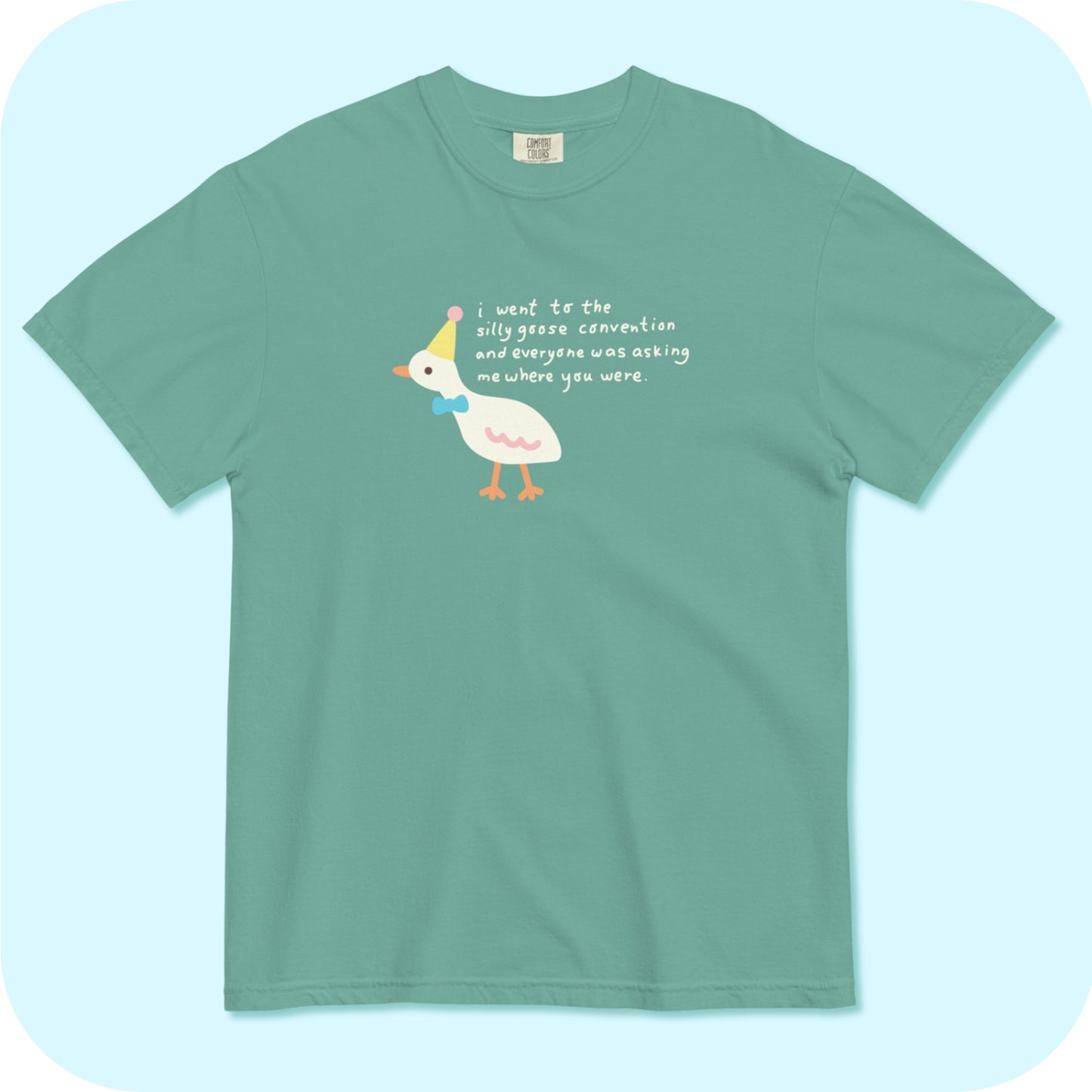 Silly Goose Convention Comfort Colors garment-dyed heavyweight t-shirt S - 3XL