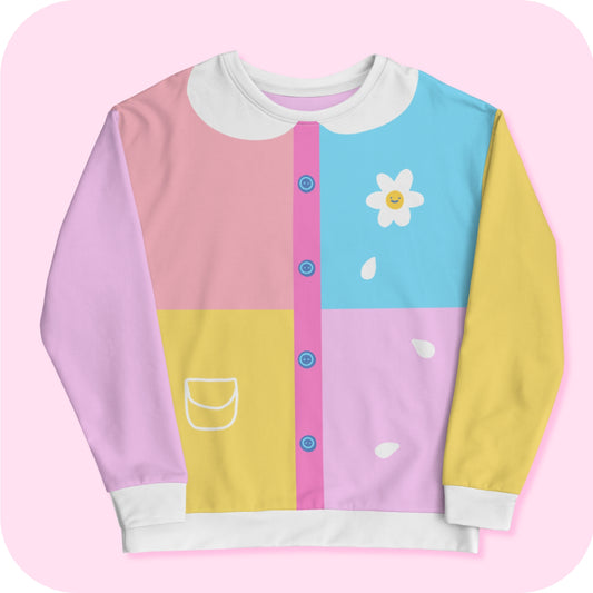 Daisy Colorblock Sweatshirt