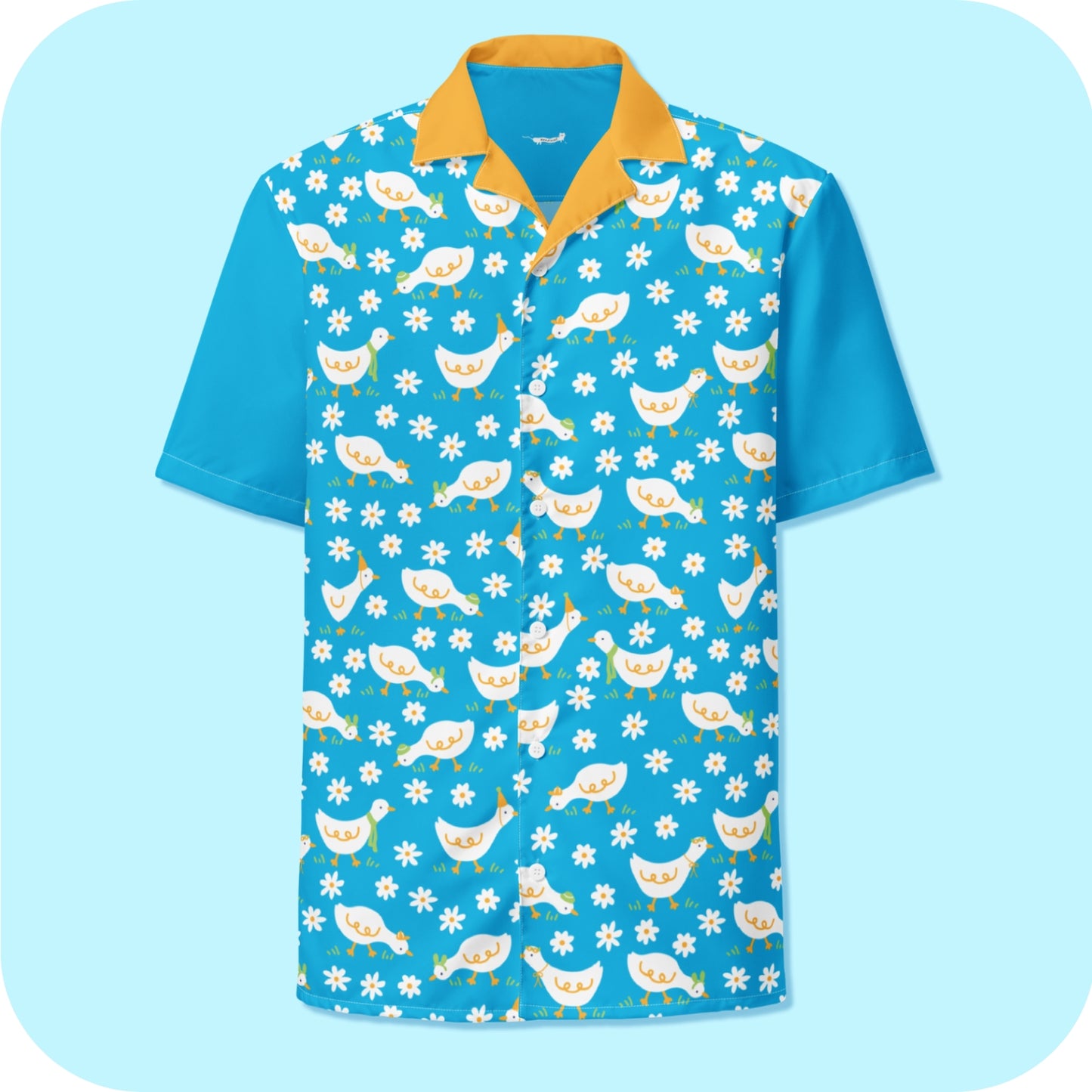 Silly Goose Unisex button shirt