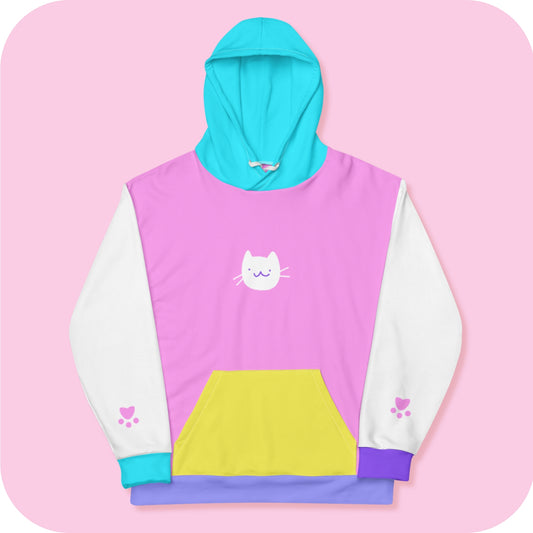 Noodlecat Nostalgic Neon Hoodie 2XS- 6XL