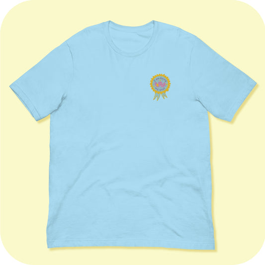 Doing my Best Embroidered Badge Unisex t-shirt S -4XL