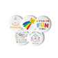 Kidcore and Clowncore Set of pin buttons