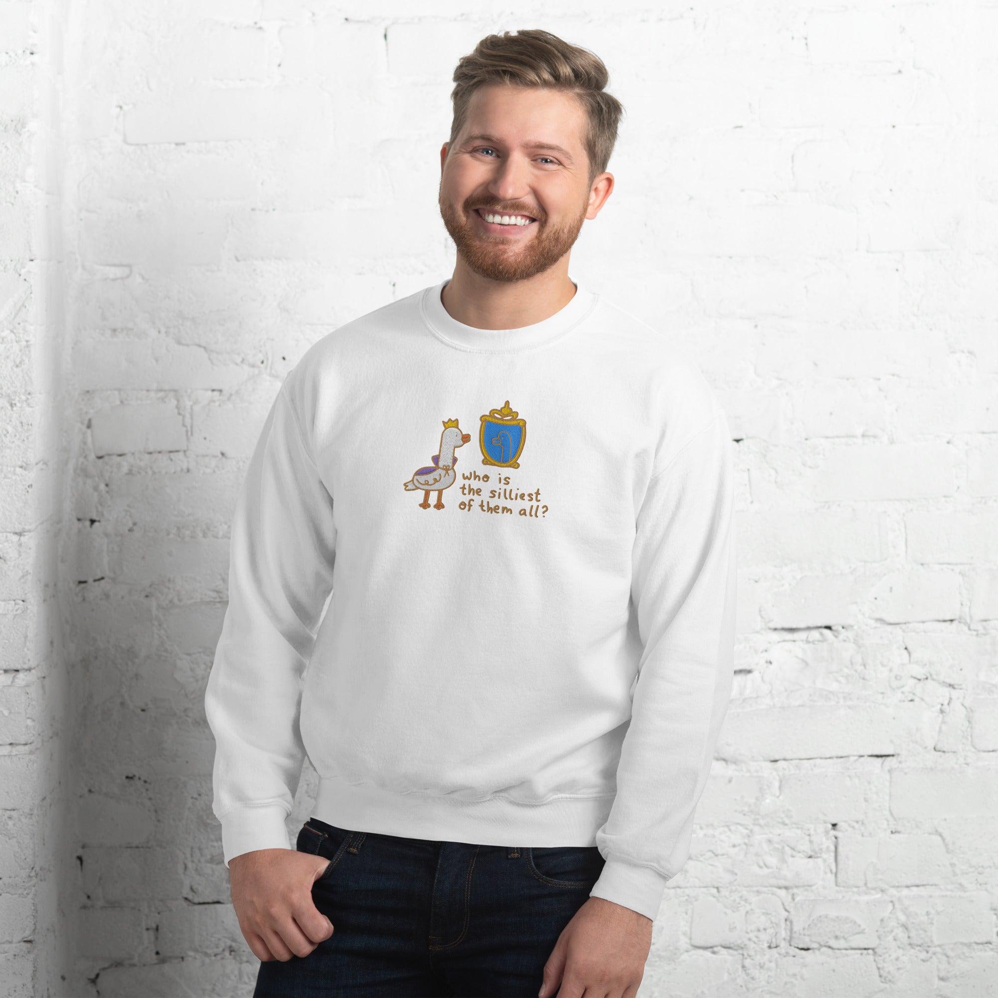 All discount white sweatshirt