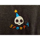Spooky Scary Skeleton Embroidered T-Shirt S - 2XL