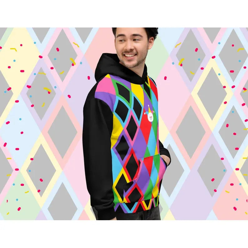 Clowncore Jester Hoodie 2XS - 6XL