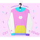 Noodlecat Nostalgic Neon Hoodie 2XS- 6XL