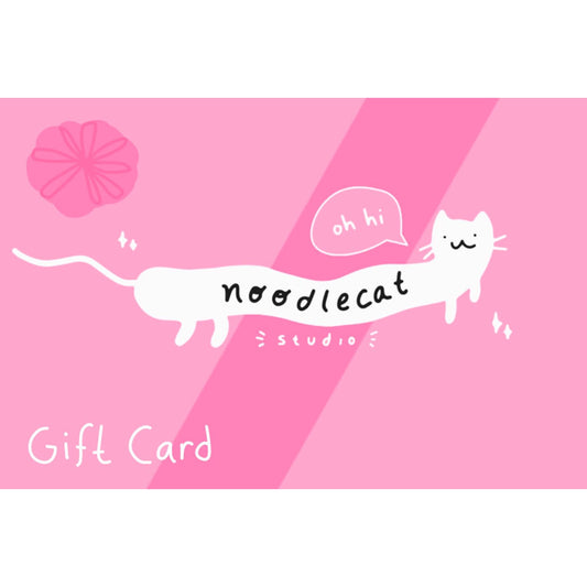 Noodlecat Studio Digital Gift Card