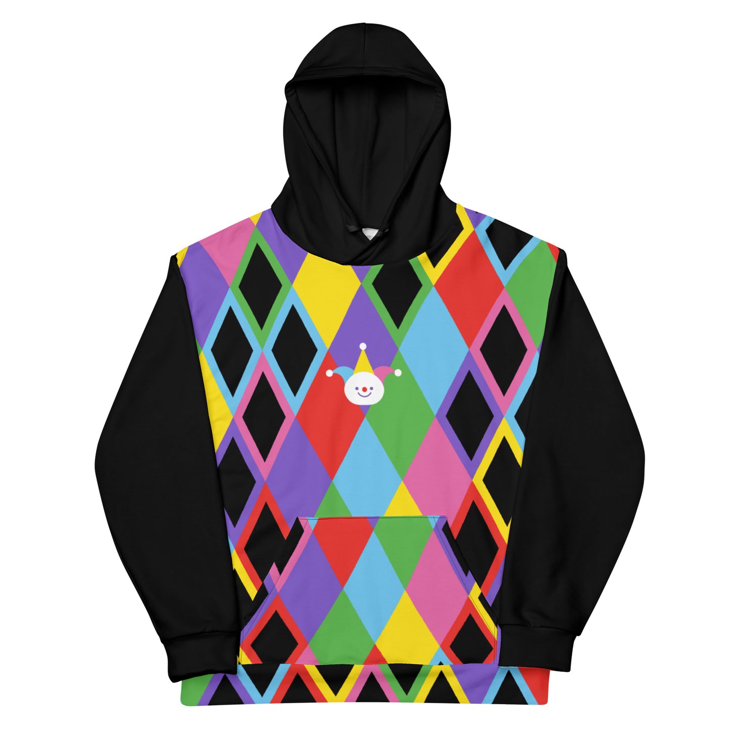 Clowncore Jester Hoodie 2XS - 6XL