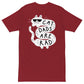 Camiseta masculina premium Cat Dads Are Rad S - 4XL