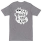 Camiseta masculina premium Cat Dads Are Rad S - 4XL